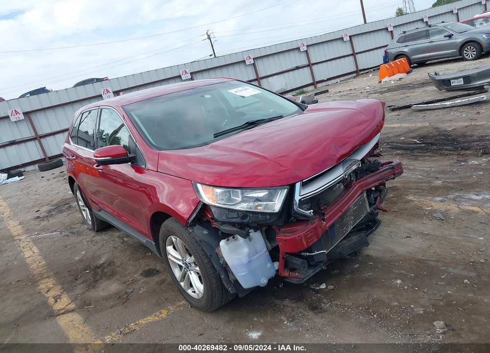 2017 FORD EDGE SEL VIN: 2FMPK3J83HBC58372