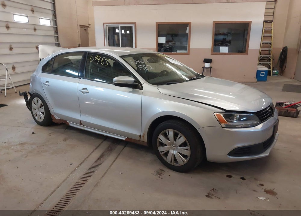 2012 VOLKSWAGEN JETTA 2.5L SE VIN: 3VWDX7AJ5CM069147