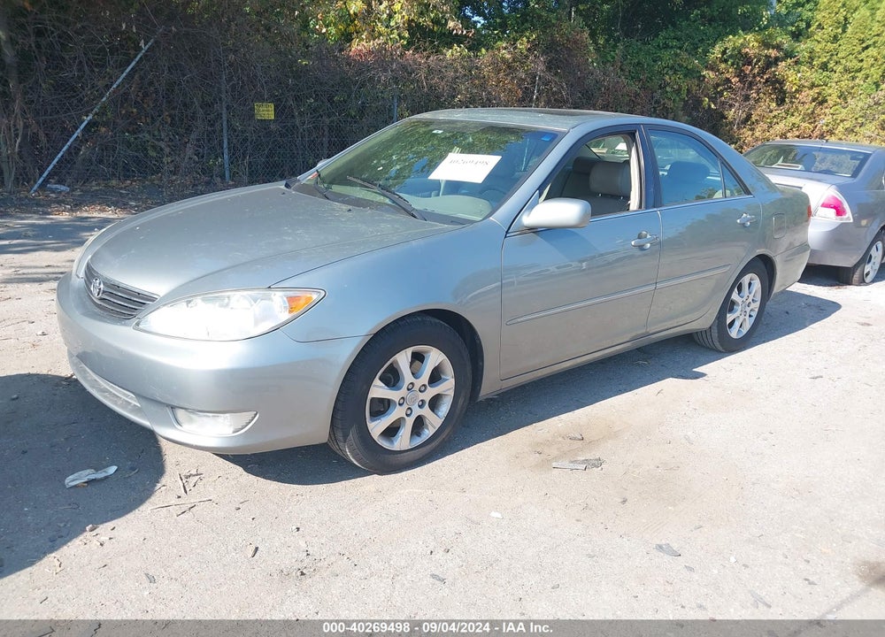 2005 TOYOTA CAMRY XLE V6 VIN: 4T1BF30K05U599083