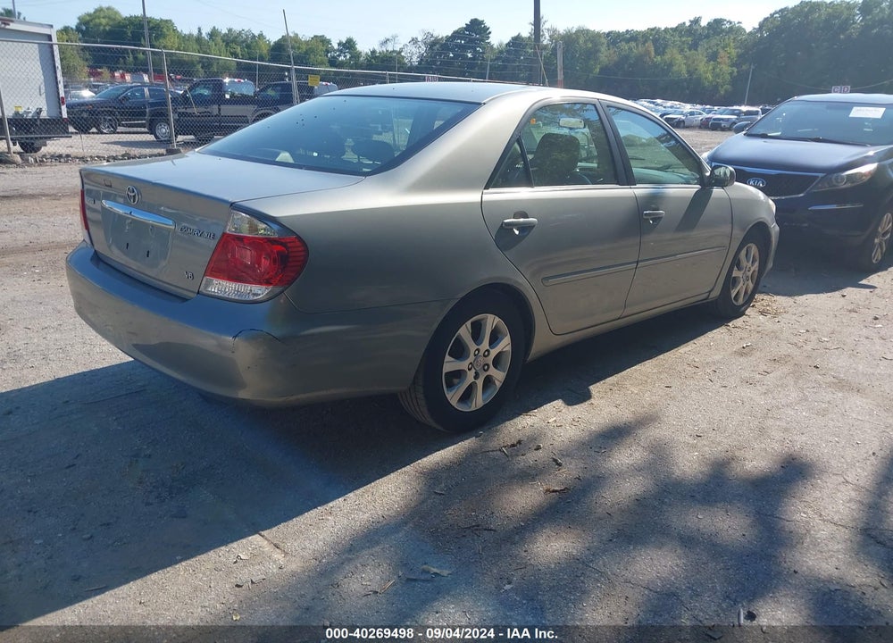 2005 TOYOTA CAMRY XLE V6 VIN: 4T1BF30K05U599083