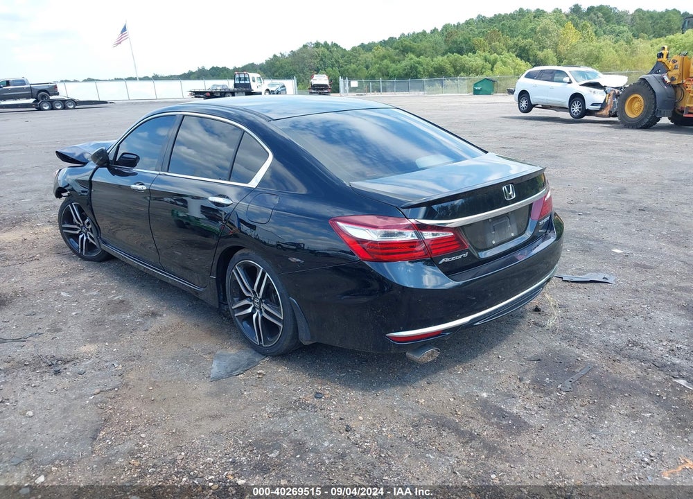 2017 HONDA ACCORD SPORT SE VIN: 1HGCR2F12HA296502