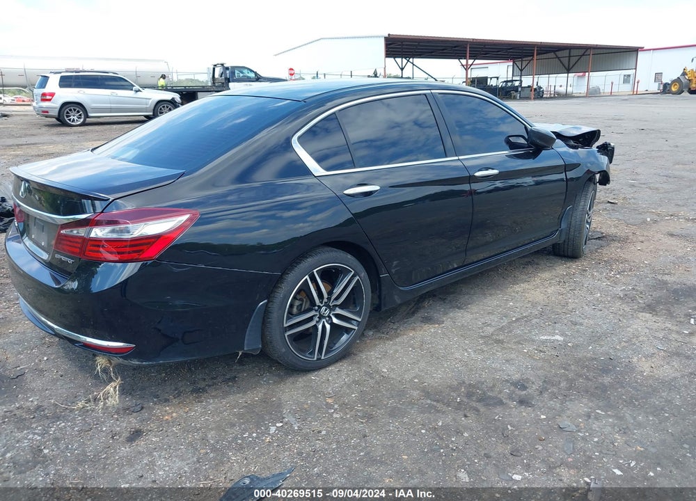 2017 HONDA ACCORD SPORT SE VIN: 1HGCR2F12HA296502