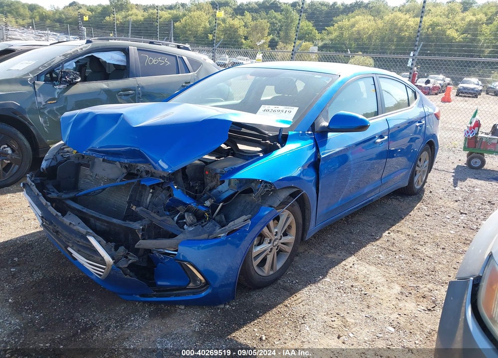 2017 HYUNDAI ELANTRA VALUE EDITION VIN: KMHD84LF8HU351305