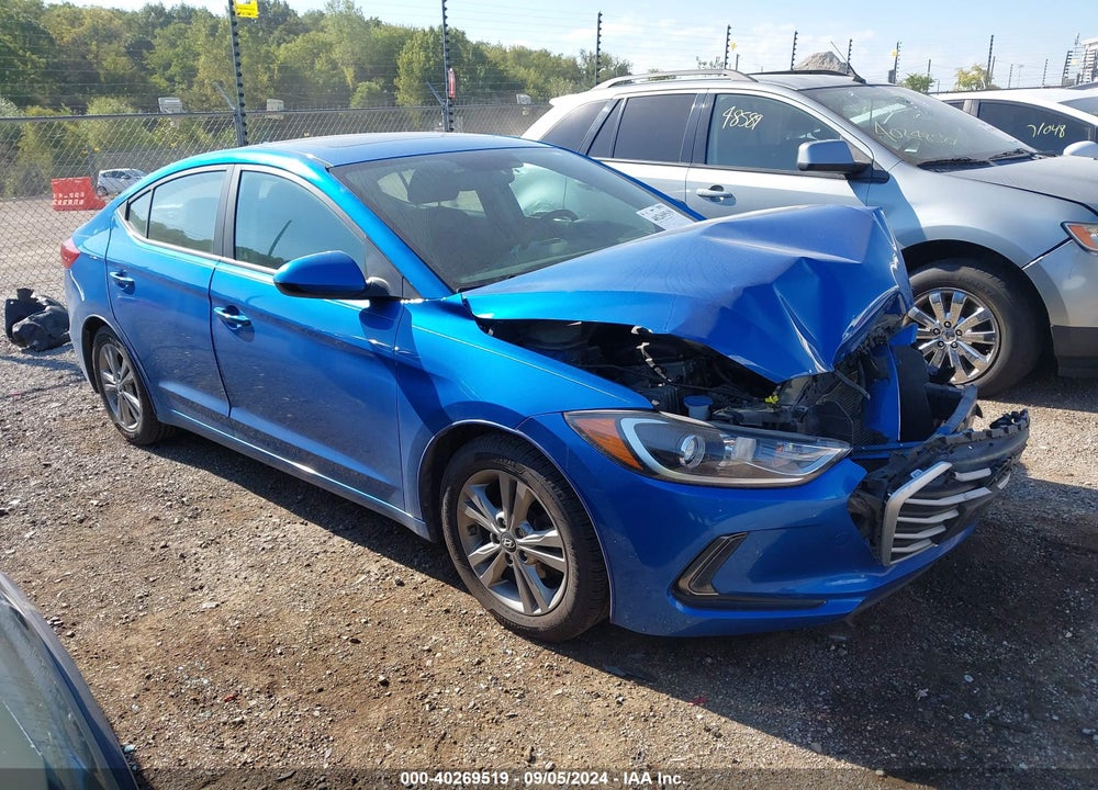 2017 HYUNDAI ELANTRA VALUE EDITION VIN: KMHD84LF8HU351305
