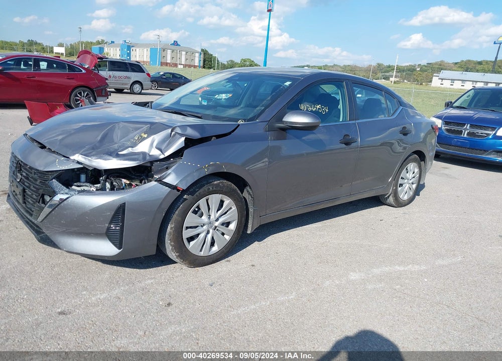 2024 NISSAN SENTRA S XTRONIC CVT VIN: 3N1AB8BV1RY207816