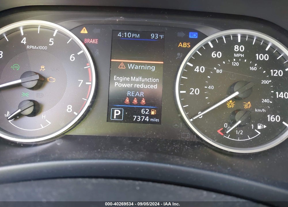 2024 NISSAN SENTRA S XTRONIC CVT VIN: 3N1AB8BV1RY207816
