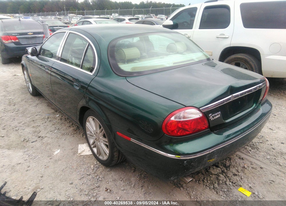 2008 JAGUAR S-TYPE VIN: SAJWA01A28FN87178