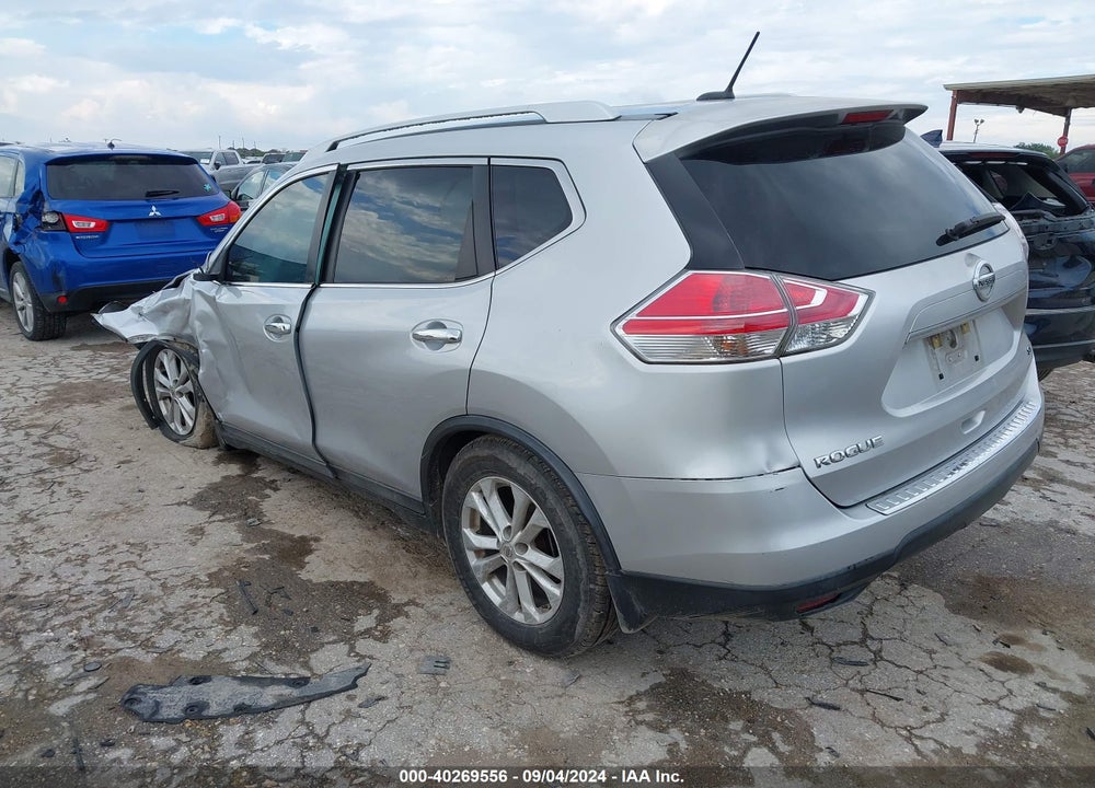 2015 NISSAN ROGUE SV VIN: KNMAT2MT3FP561868