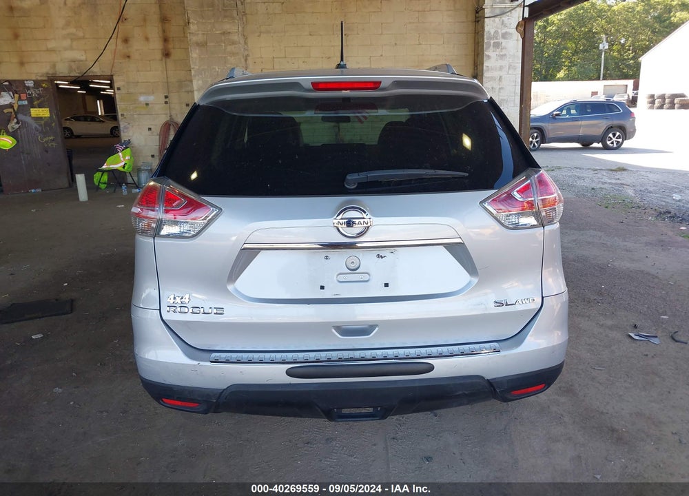 2016 NISSAN ROGUE SL VIN: 5N1AT2MV8GC853571