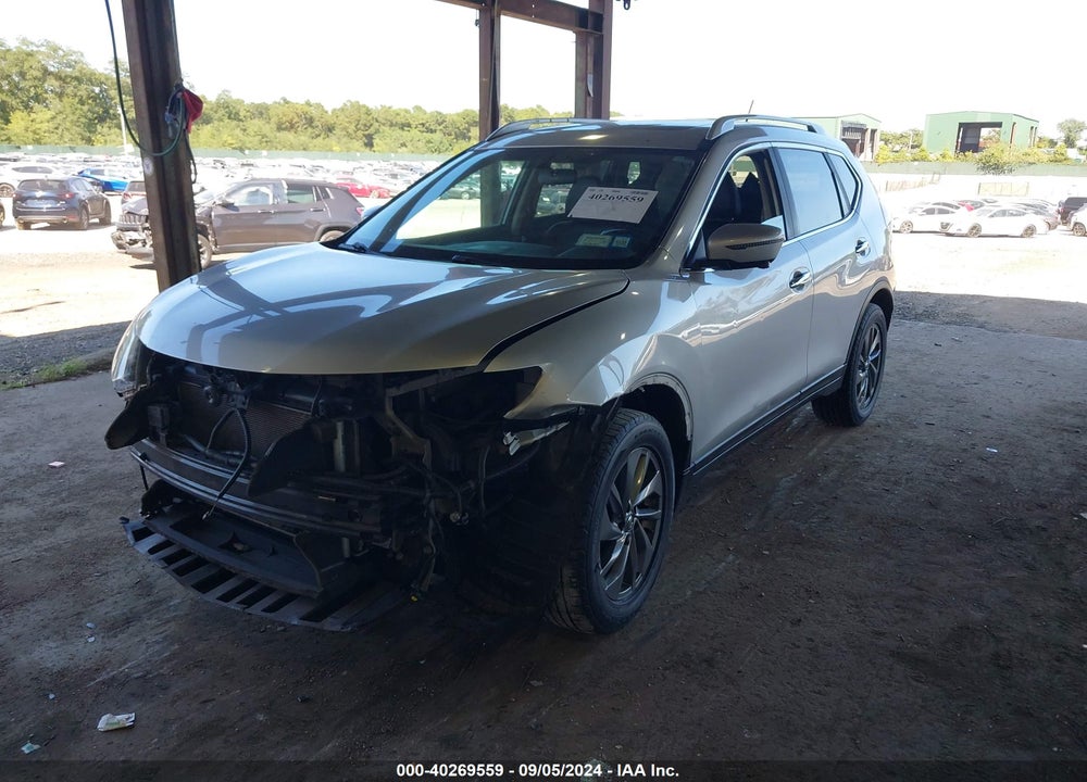 2016 NISSAN ROGUE SL VIN: 5N1AT2MV8GC853571