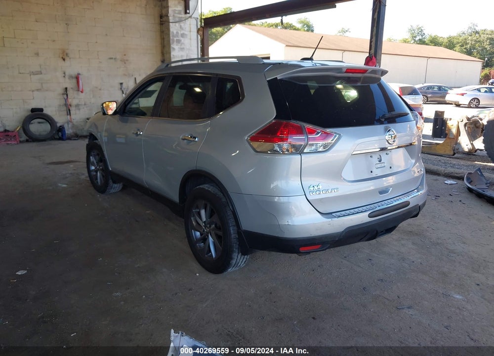 2016 NISSAN ROGUE SL VIN: 5N1AT2MV8GC853571