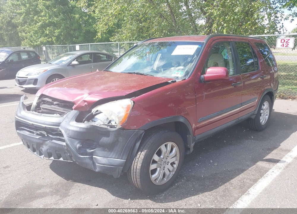 2005 HONDA CR-V EX VIN: SHSRD78845U329252