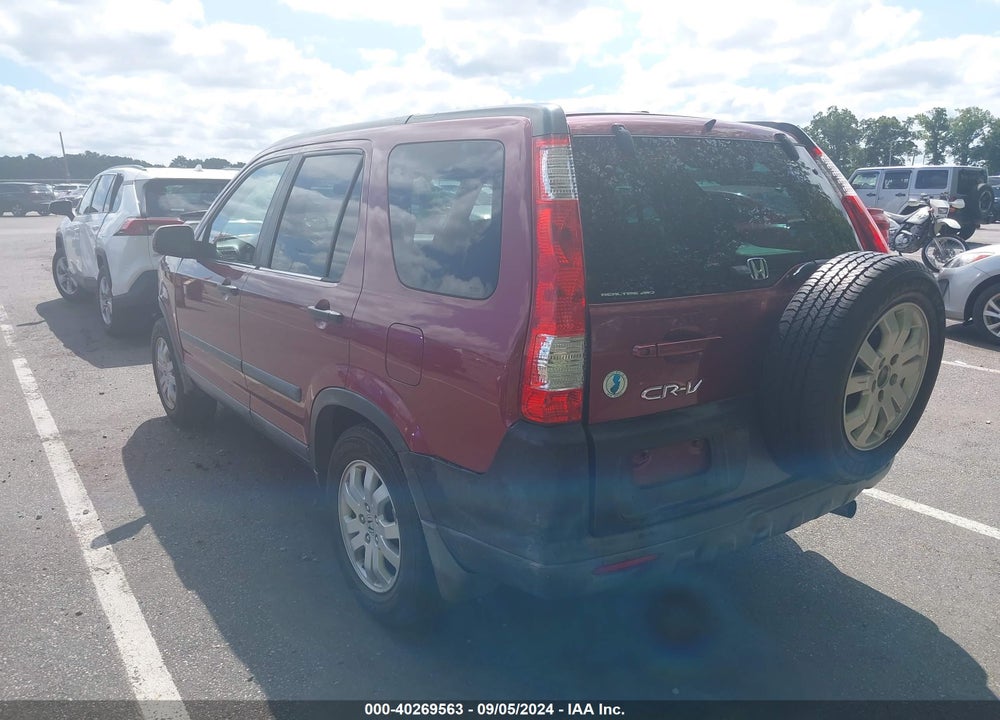 2005 HONDA CR-V EX VIN: SHSRD78845U329252