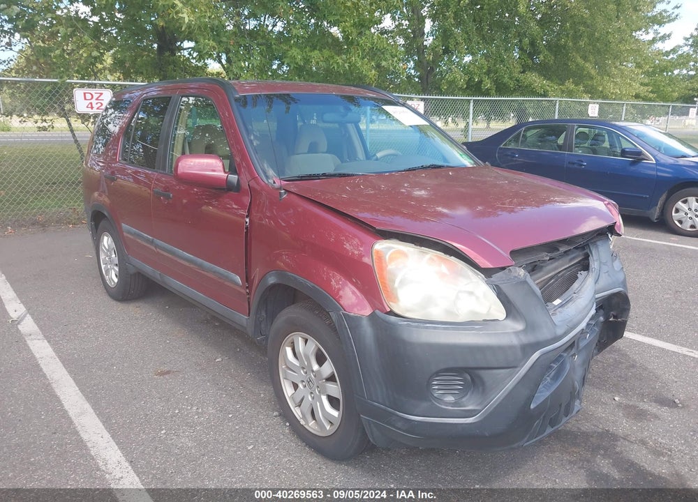 2005 HONDA CR-V EX VIN: SHSRD78845U329252