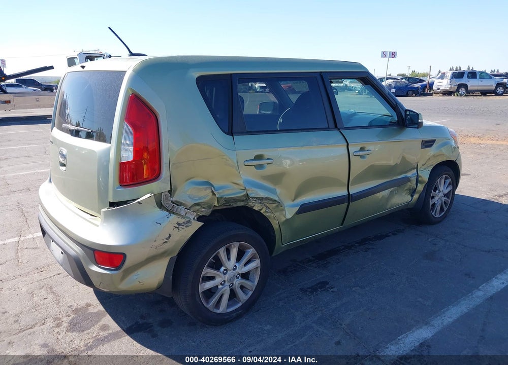2012 KIA SOUL VIN: KNDJT2A6XC7374413