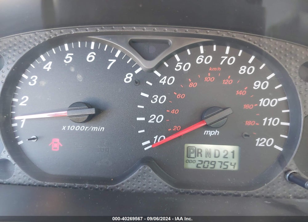 2001 MAZDA TRIBUTE DX V6 VIN: 4F2YU07111KM63888