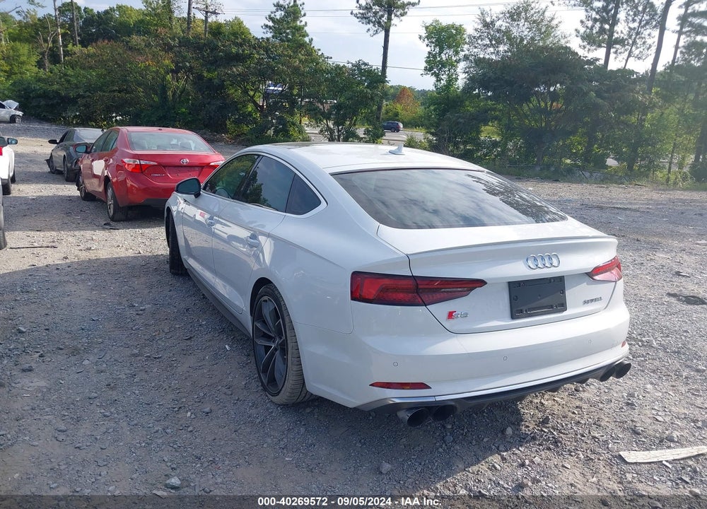 2018 AUDI S5 3.0T PREMIUM PLUS VIN: WAUC4CF55JA017276