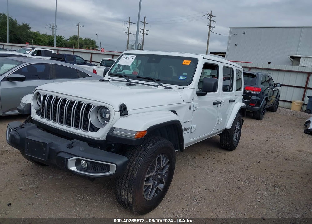 2024 JEEP WRANGLER 4-DOOR SAHARA 4X4 VIN: 1C4PJXEN9RW224368