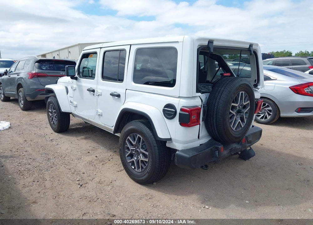 2024 JEEP WRANGLER 4-DOOR SAHARA 4X4 VIN: 1C4PJXEN9RW224368
