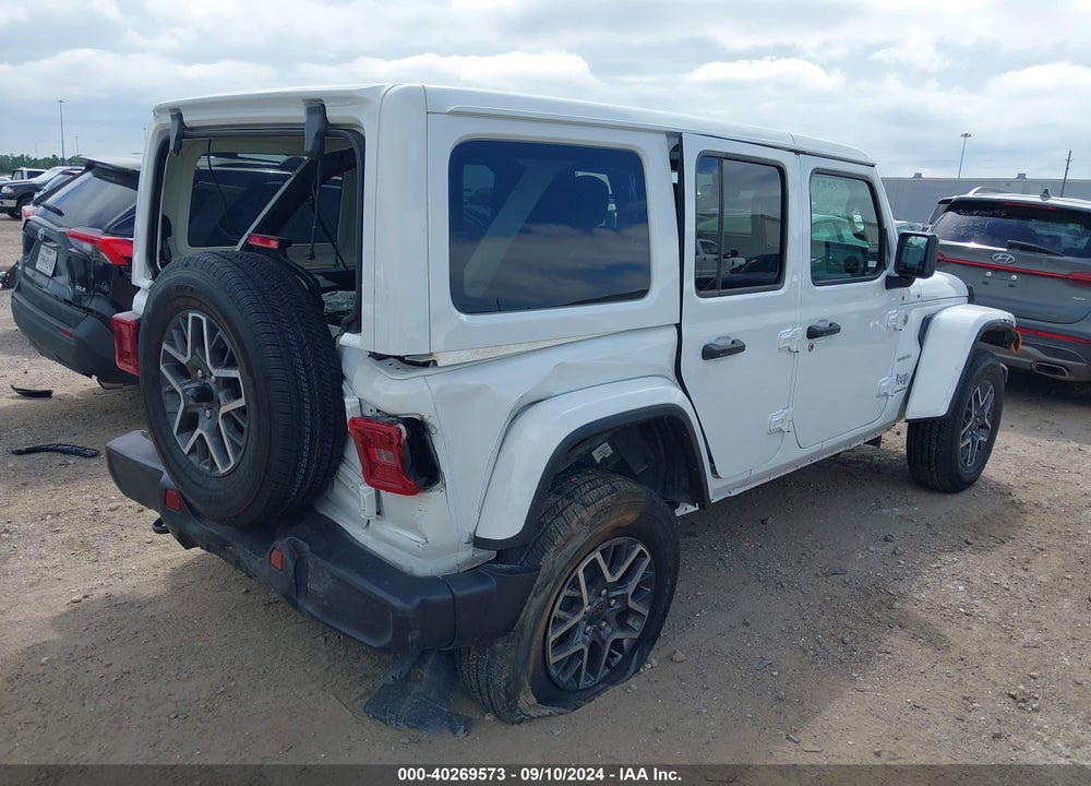 2024 JEEP WRANGLER 4-DOOR SAHARA 4X4 VIN: 1C4PJXEN9RW224368