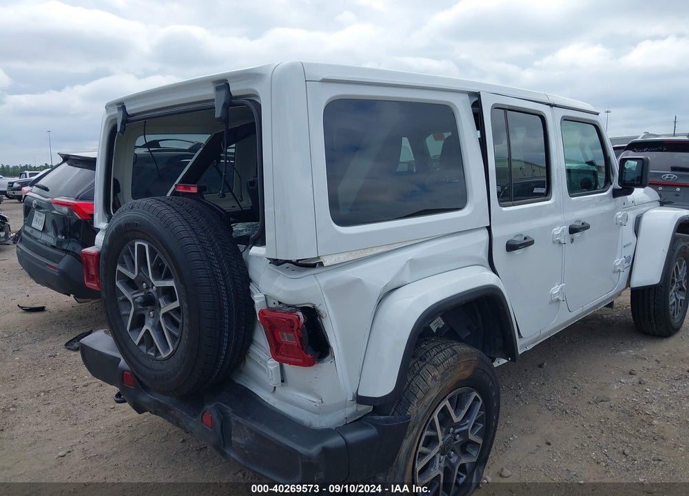 2024 JEEP WRANGLER 4-DOOR SAHARA 4X4 VIN: 1C4PJXEN9RW224368