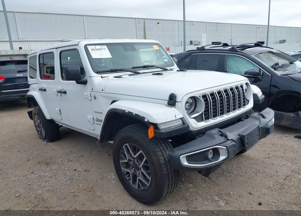 2024 JEEP WRANGLER 4-DOOR SAHARA 4X4 VIN: 1C4PJXEN9RW224368