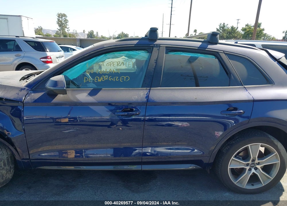2020 AUDI Q5 PREMIUM PLUS 45 TFSI QUATTRO S TRONIC VIN: WA1BNAFY7L2021184