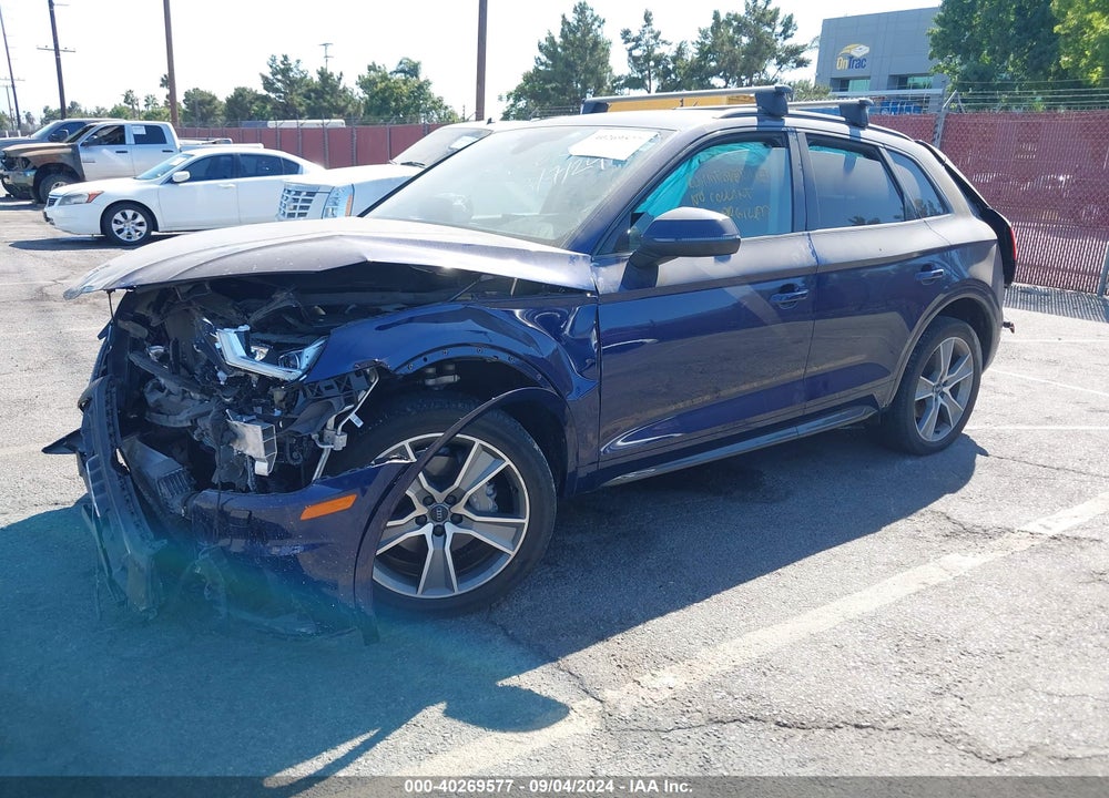 2020 AUDI Q5 PREMIUM PLUS 45 TFSI QUATTRO S TRONIC VIN: WA1BNAFY7L2021184