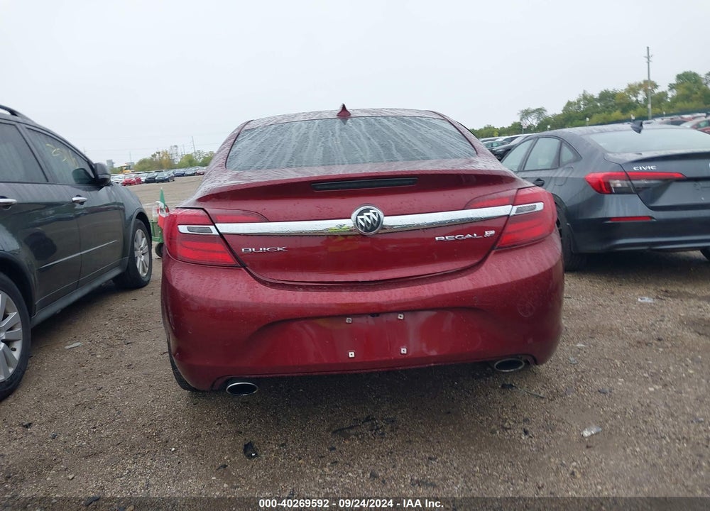2017 BUICK REGAL TURBO PREMIUM II VIN: 2G4GR5GX6H9116563