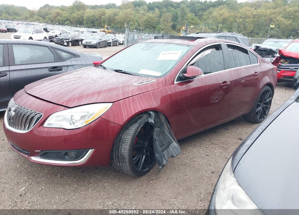 2017 BUICK REGAL TURBO PREMIUM II VIN: 2G4GR5GX6H9116563