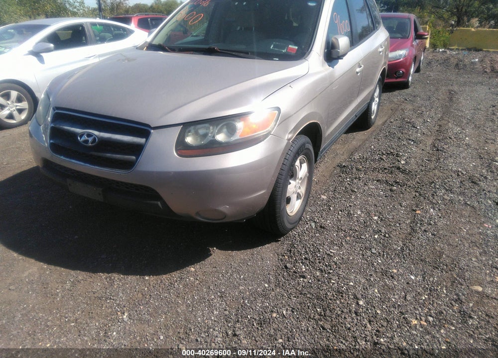 2007 HYUNDAI SANTA FE GLS VIN: 5NMSG73D27H033054