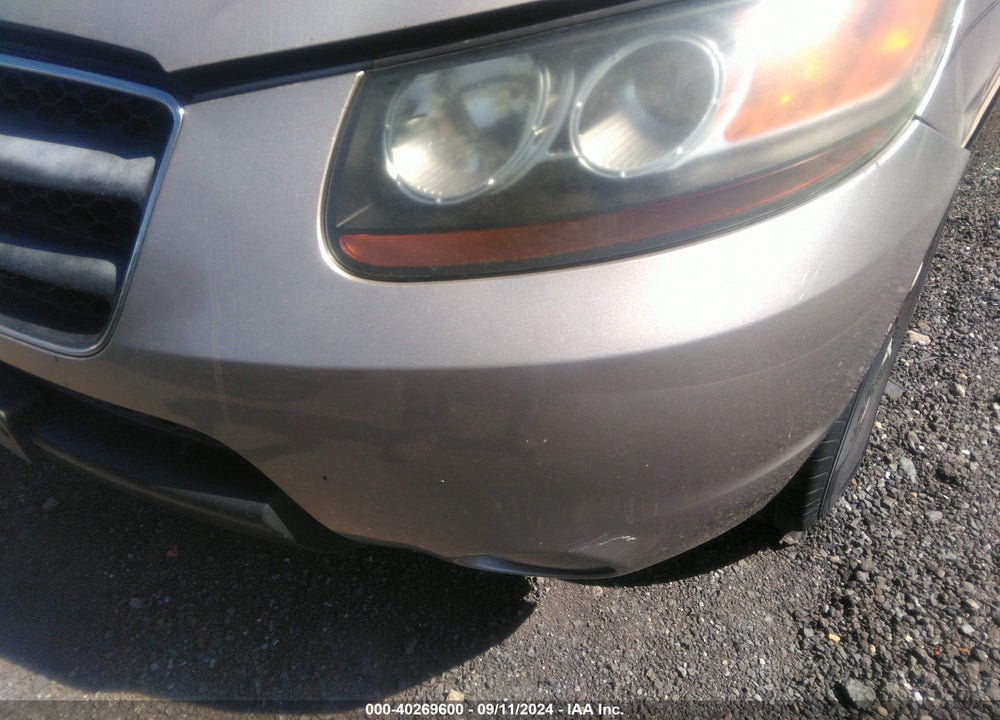 2007 HYUNDAI SANTA FE GLS VIN: 5NMSG73D27H033054