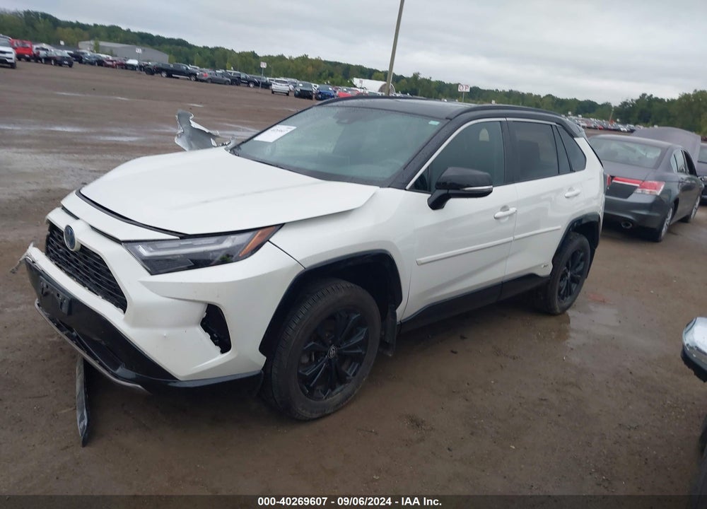 2022 TOYOTA RAV4 HYBRID XSE VIN: 2T3E6RFV5NW031887