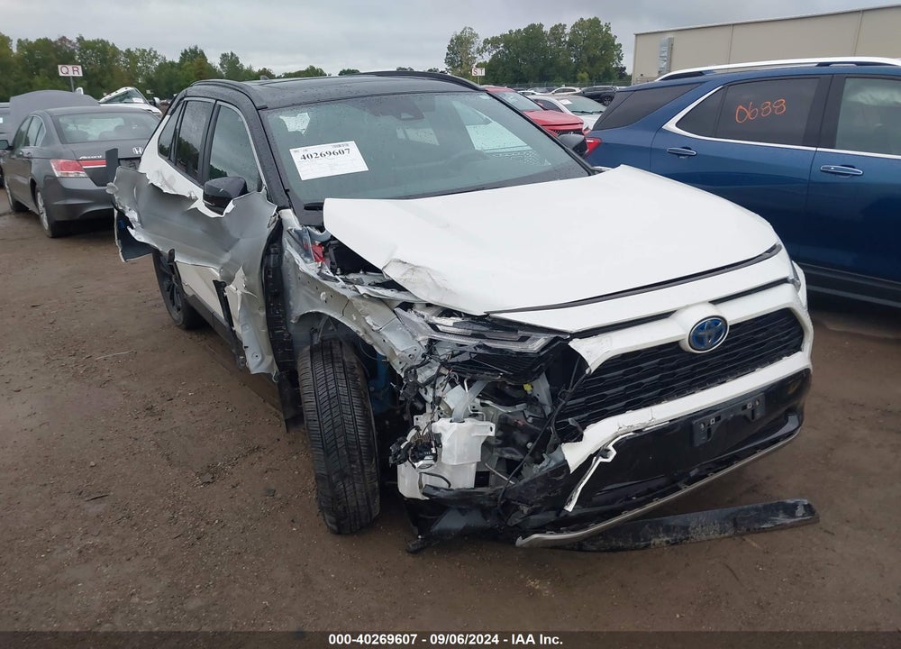2022 TOYOTA RAV4 HYBRID XSE VIN: 2T3E6RFV5NW031887