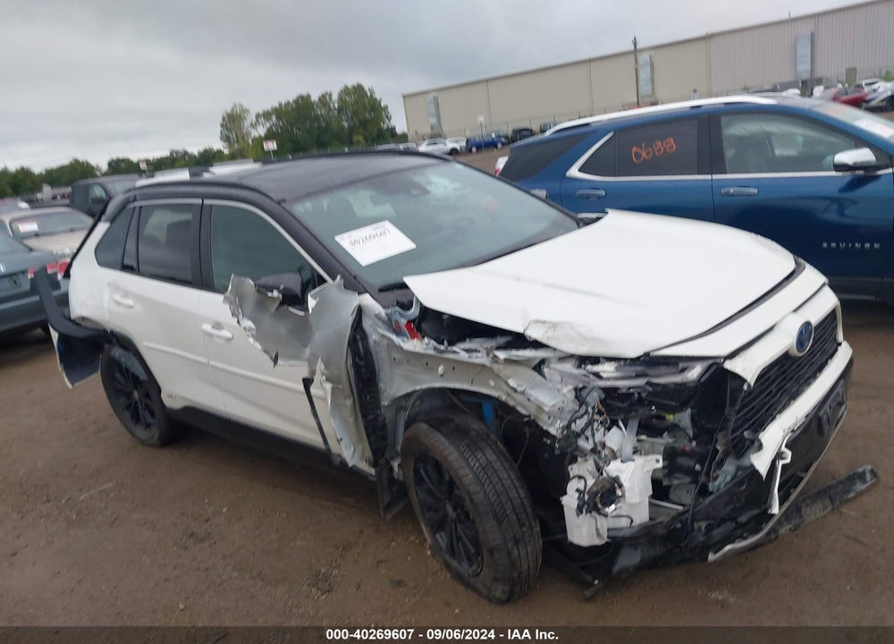 2022 TOYOTA RAV4 HYBRID XSE VIN: 2T3E6RFV5NW031887