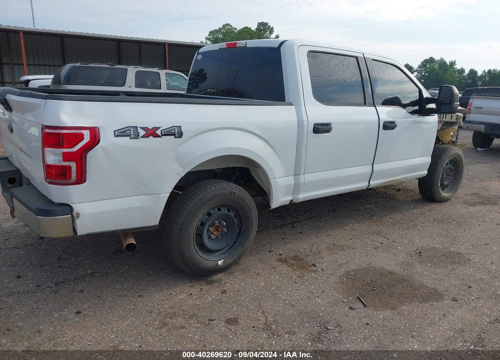 2018 FORD F-150 XLT VIN: 1FTEW1E57JKD26124