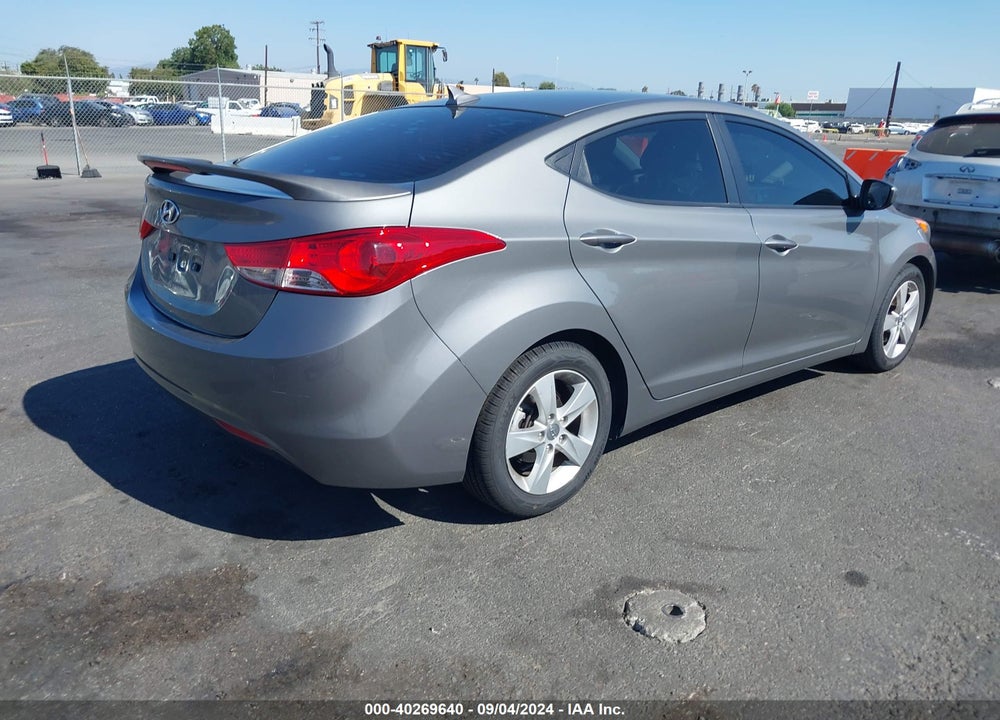 2013 HYUNDAI ELANTRA GLS VIN: 5NPDH4AE6DH381082