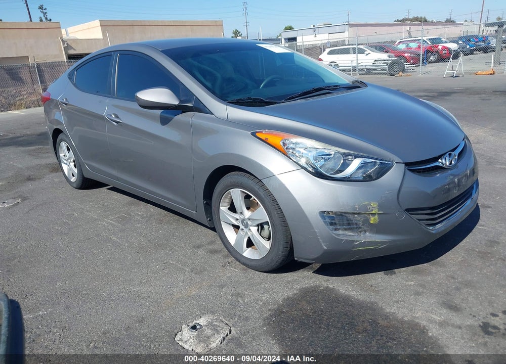 2013 HYUNDAI ELANTRA GLS VIN: 5NPDH4AE6DH381082