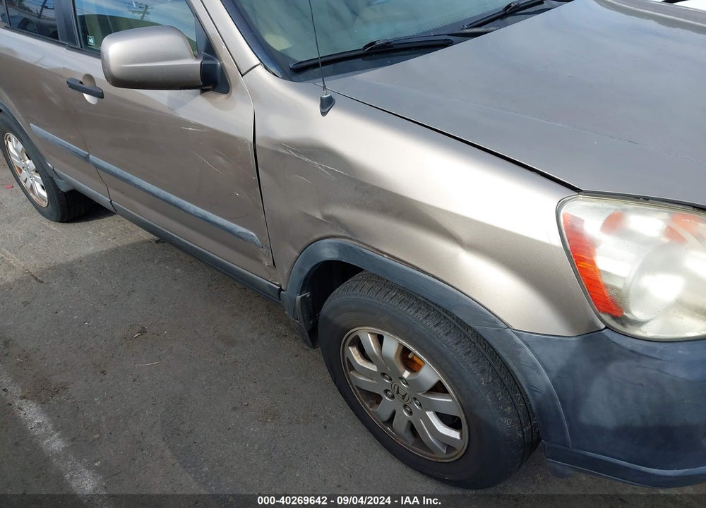 2006 HONDA CR-V EX VIN: SHSRD78896U429848