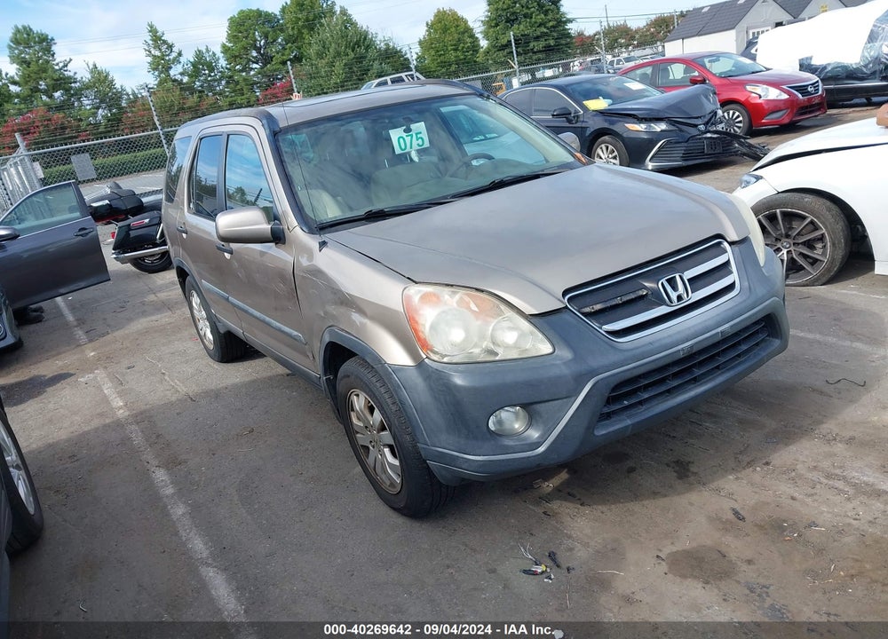 2006 HONDA CR-V EX VIN: SHSRD78896U429848