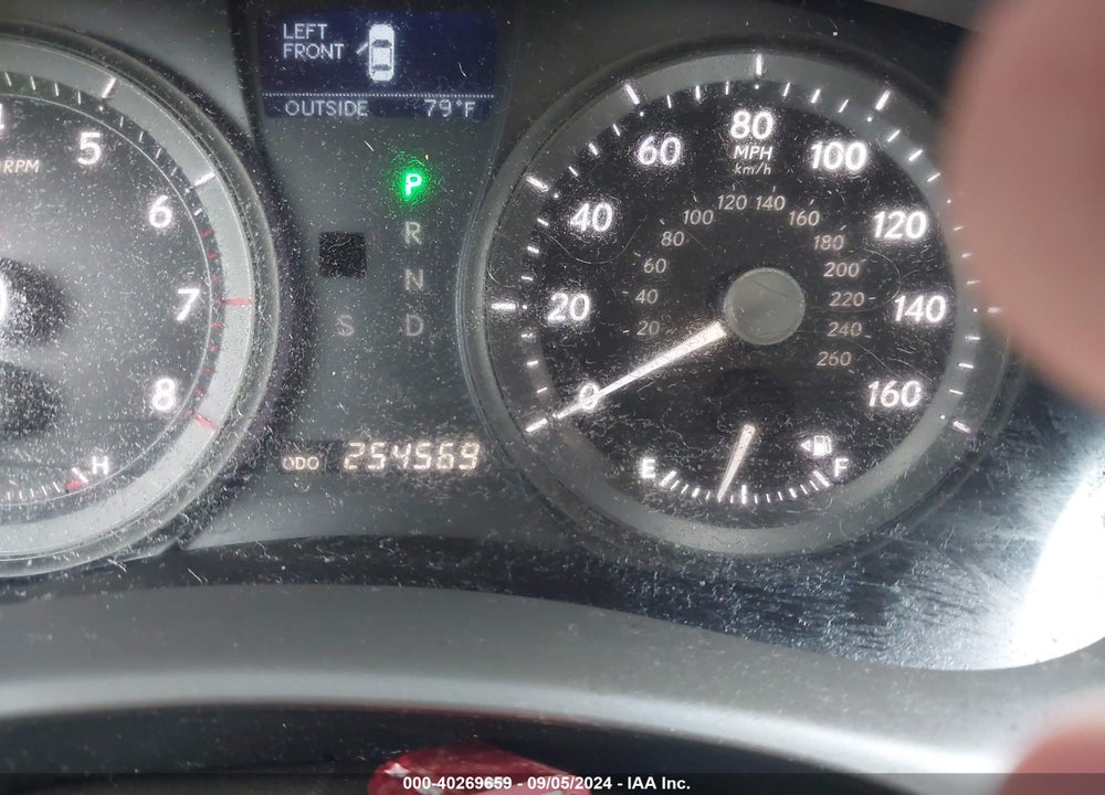2007 LEXUS ES 350 VIN: JTHBJ46G272143370