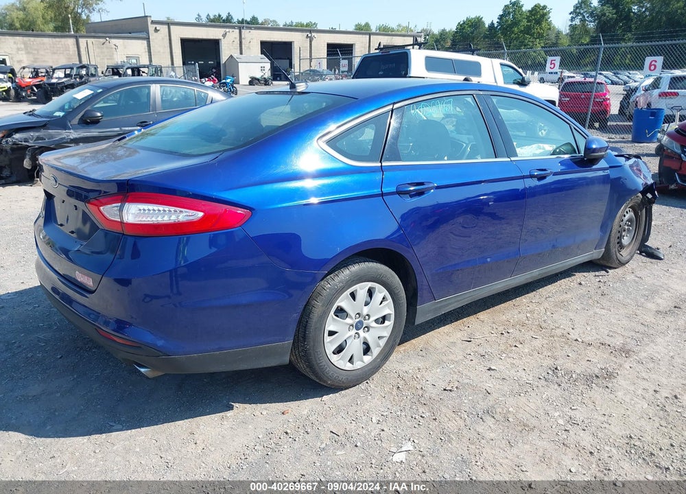 2014 FORD FUSION S VIN: 3FA6P0G78ER351938