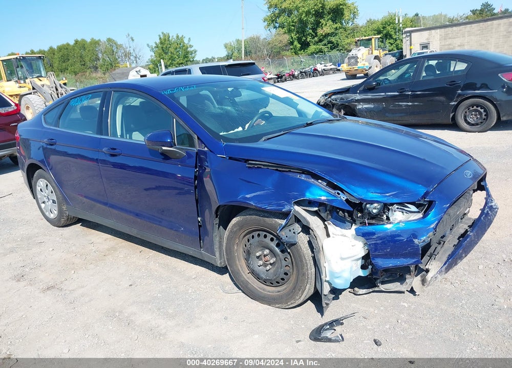 2014 FORD FUSION S VIN: 3FA6P0G78ER351938