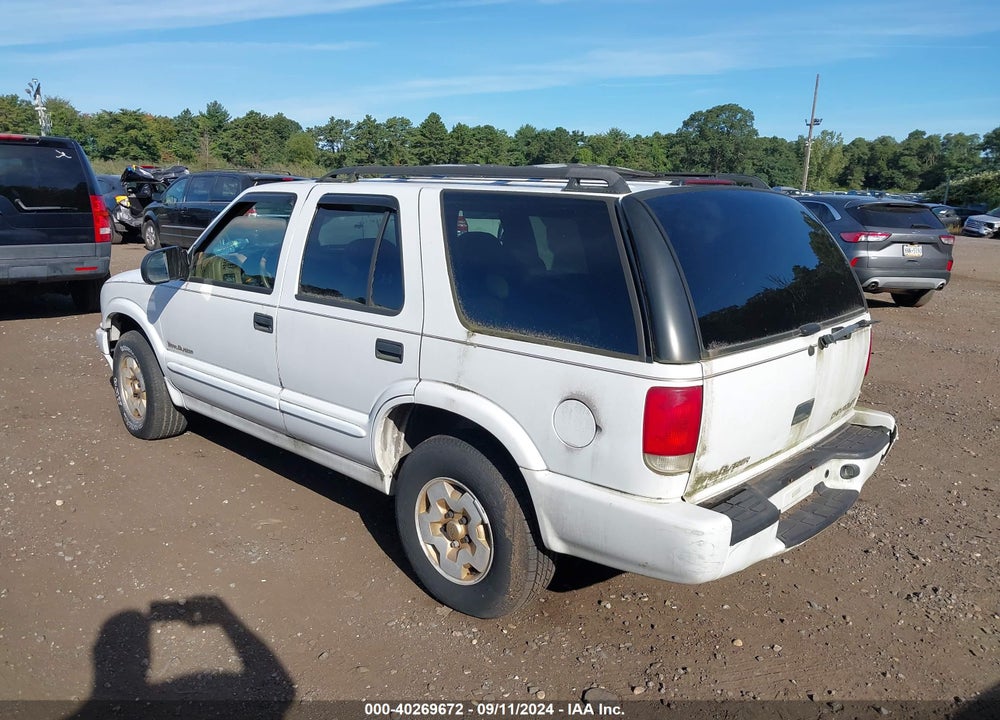 1999 CHEVROLET BLAZER TRAILBLAZER VIN: 1GNDT13W1X2241540