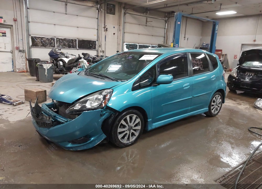 2012 HONDA FIT SPORT VIN: JHMGE8H56CC003419