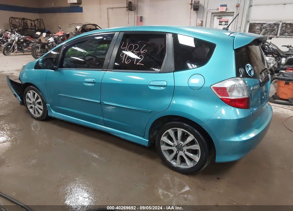 2012 HONDA FIT SPORT VIN: JHMGE8H56CC003419
