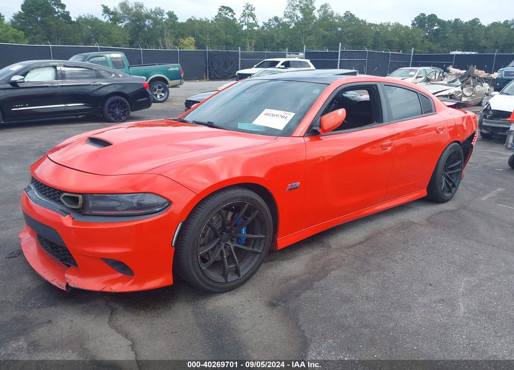 2016 DODGE CHARGER R/T SCAT PACK VIN: 2C3CDXGJ6GH350719
