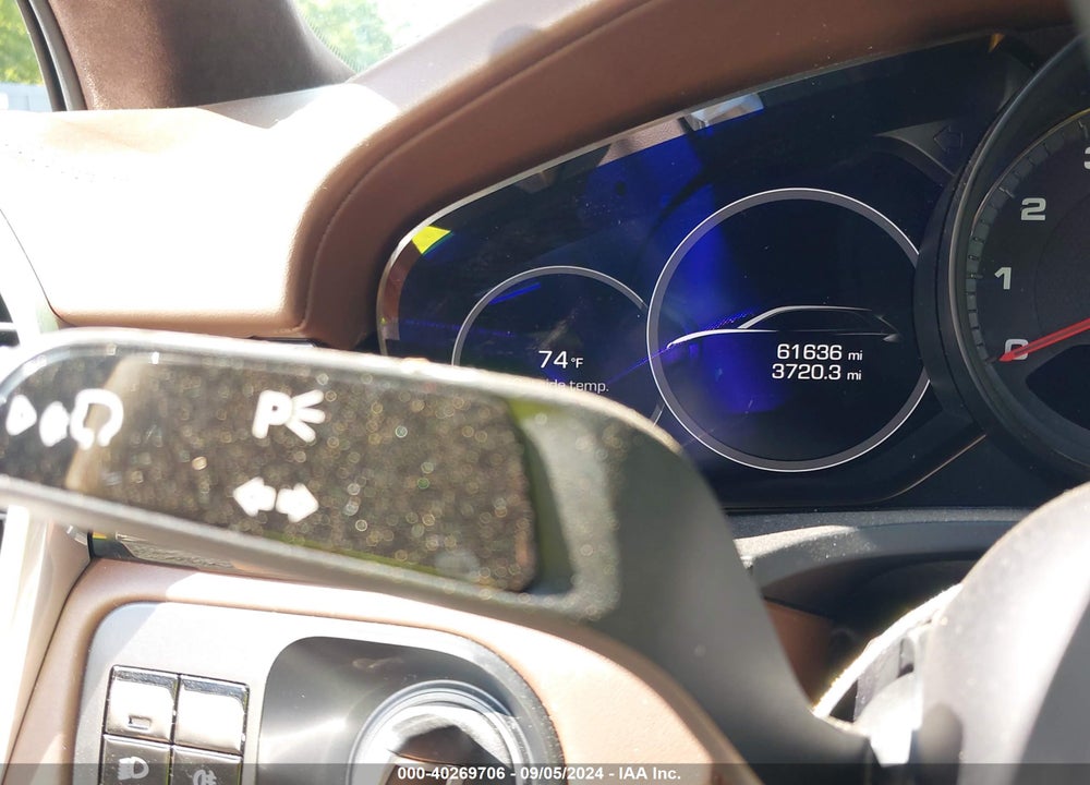 2019 PORSCHE CAYENNE TURBO VIN: WP1AF2AY8KDA80323