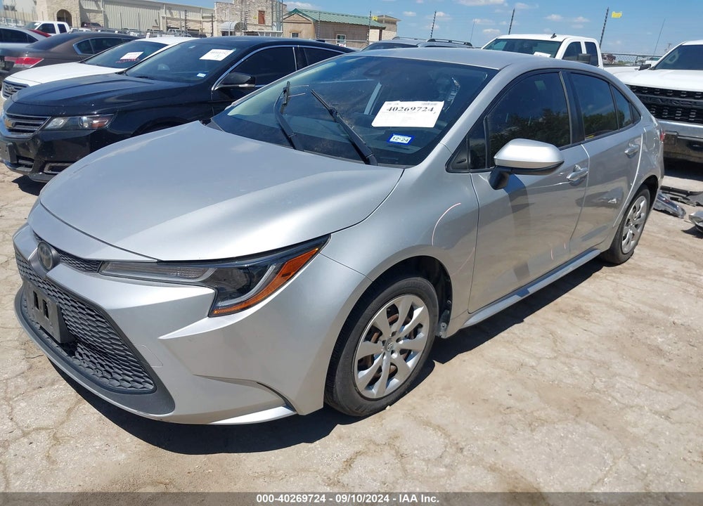 2020 TOYOTA COROLLA LE VIN: JTDEPRAE2LJ053829