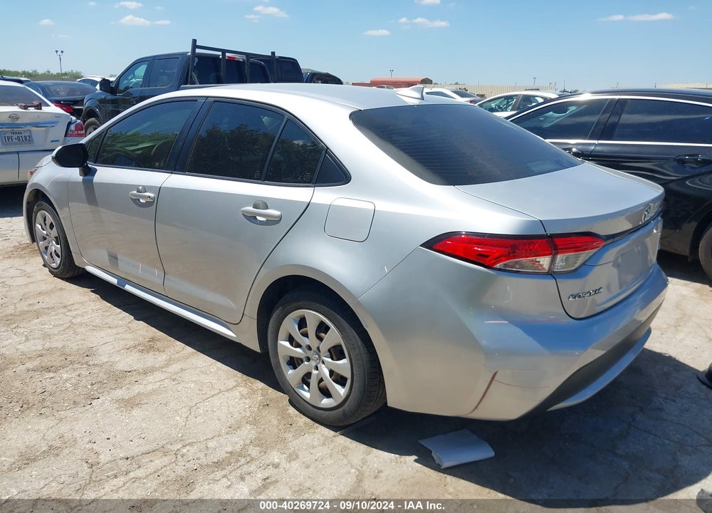 2020 TOYOTA COROLLA LE VIN: JTDEPRAE2LJ053829